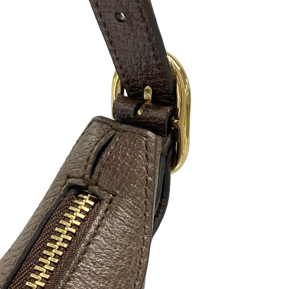 Gucci Ophidia GG Mini Bag Handbag 658551 Beige Ebony Dark Brown PVC Leather - Picture 11 of 15